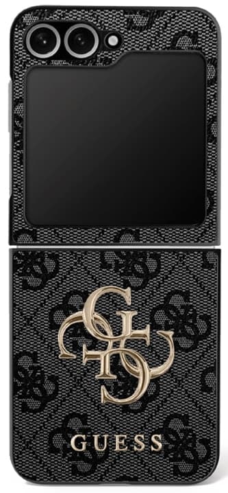 Guess Big 4G Logo Classic - θήκη για Samsung Galaxy Z Flip7 - Μαύρο