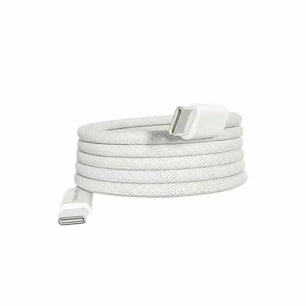 Καλώδιο USB-C 100w 5a 1.5m Με Μαγνητικό - Λευκό 541012