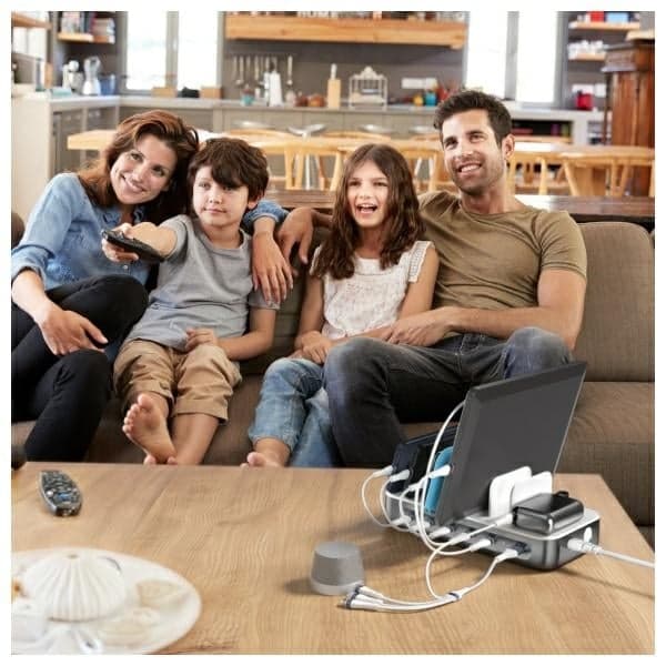 4smarts Team Σταθμός Φόρτισης 100w Με Σετ Καλωδίων Χρώμα Space Gray 6