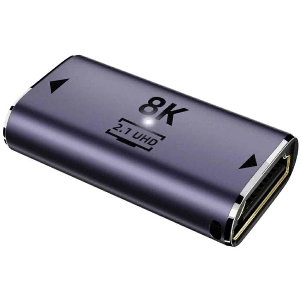 Set Προσαρμογέων Hdmi 4smarts 8k – Ανωδυνά, Καθοδικά, Πλευρικά, Σύνδεσμος Καλωδίων, Γκρι 5
