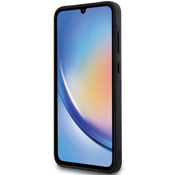 Karl Lagerfeld Fixed Glitter Ikonik - θήκη για Samsung Galaxy A35 - Ασημένιο 5