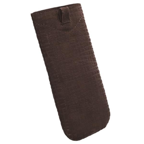 Θήκη Krusell Visby Pouch 3xl Καφέ 95556 (138x72x10mm) 2