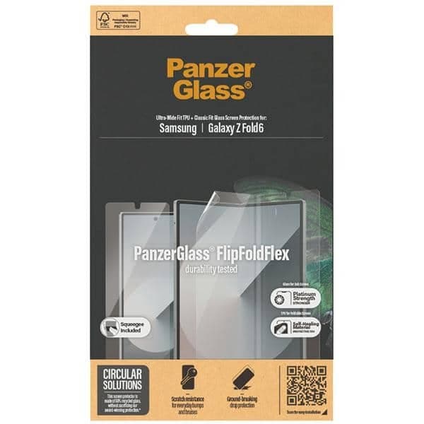 Panzerglass Πακέτο 2σε1 Για Samsung Z Fold6 F956 - Προστασία Οθόνης Ultra Wide-Fit + Tpu Classic Fit 7371 4