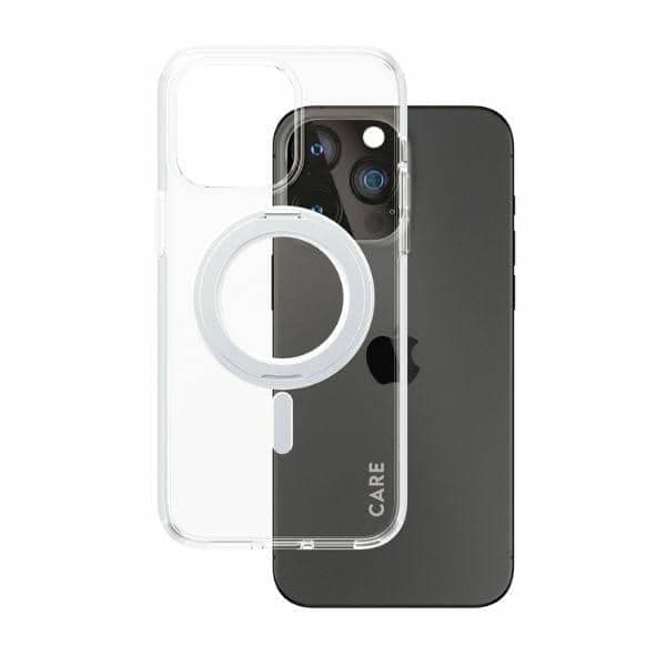 Θήκη Kickstand Care By Panzerglass Για iPhone 15 Pro Max 6.7" Magsafe - Ασημί 1415 2