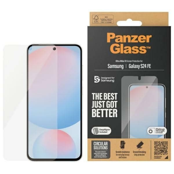 Panzerglass Ultra-Wide Fit Για Samsung Galaxy S24 Fe - Οθόνη Προστασίας 7378
