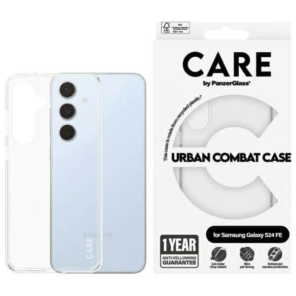 PanzerGlass Urban Combat Case MagSafe - θήκη για Samsung Galaxy S24 FE - Μαύρο