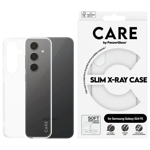 Care By Panzerglass Slim X-Ray Θήκη Για Samsung Galaxy S24 Fe S721 Διάφανη