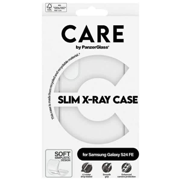 Care By Panzerglass Slim X-Ray Θήκη Για Samsung Galaxy S24 Fe S721 Διάφανη 4