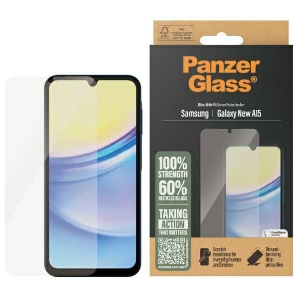 Panzerglass Ultra-Wide Fit Οθόνη Προστασίας Για Samsung A16 / A16 5g 3807