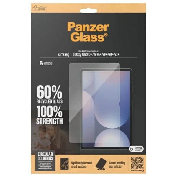 Panzerglass Ultra-Wide Fit Προστασία Οθόνης Για Samsung Galaxy Tab S7+/s8+/s9+/s9 Fe+/s10+ 7379 4