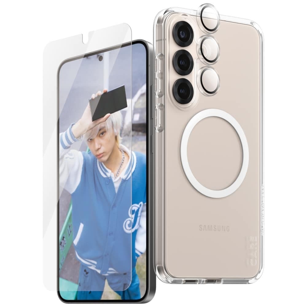 Care By Panzerglass Προστασία Οθόνης και Κάμερας Για Samsung Galaxy S25+ 2