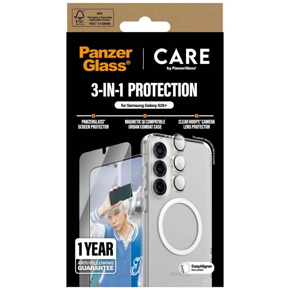 Care By Panzerglass Προστασία Οθόνης και Κάμερας Για Samsung Galaxy S25+ 4