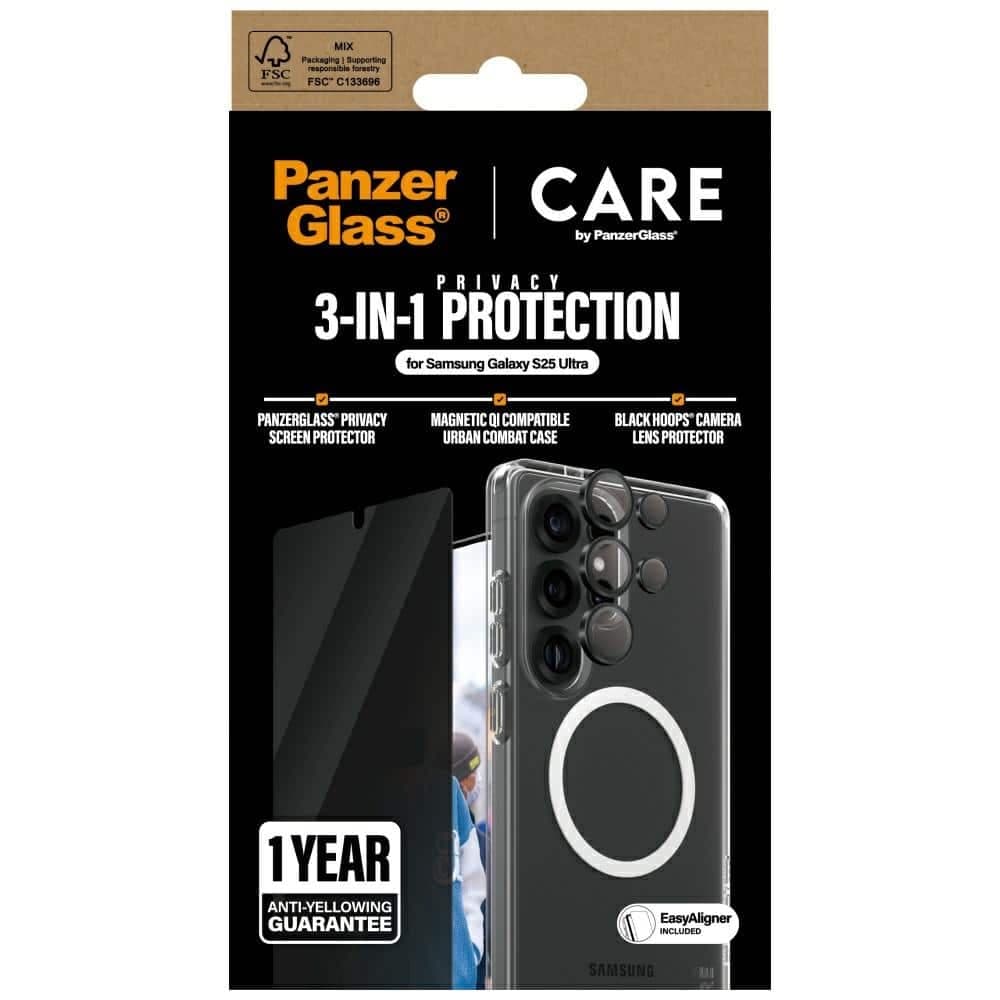 Care By Panzerglass Προστασία Οθόνης και Κάμερας Για Samsung Galaxy S25 Ultra 4