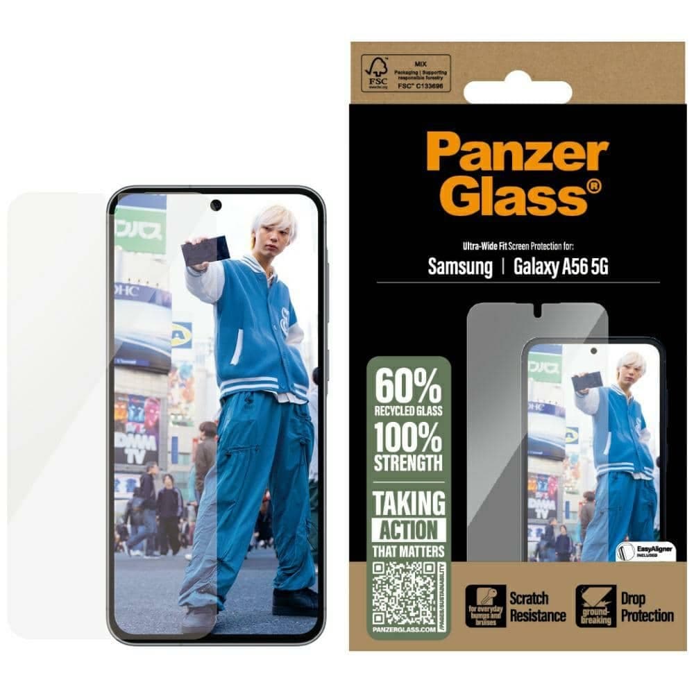 Panzerglass Ultra-Wide Fit Γυαλί Tempered Για Samsung Galaxy A56 5g