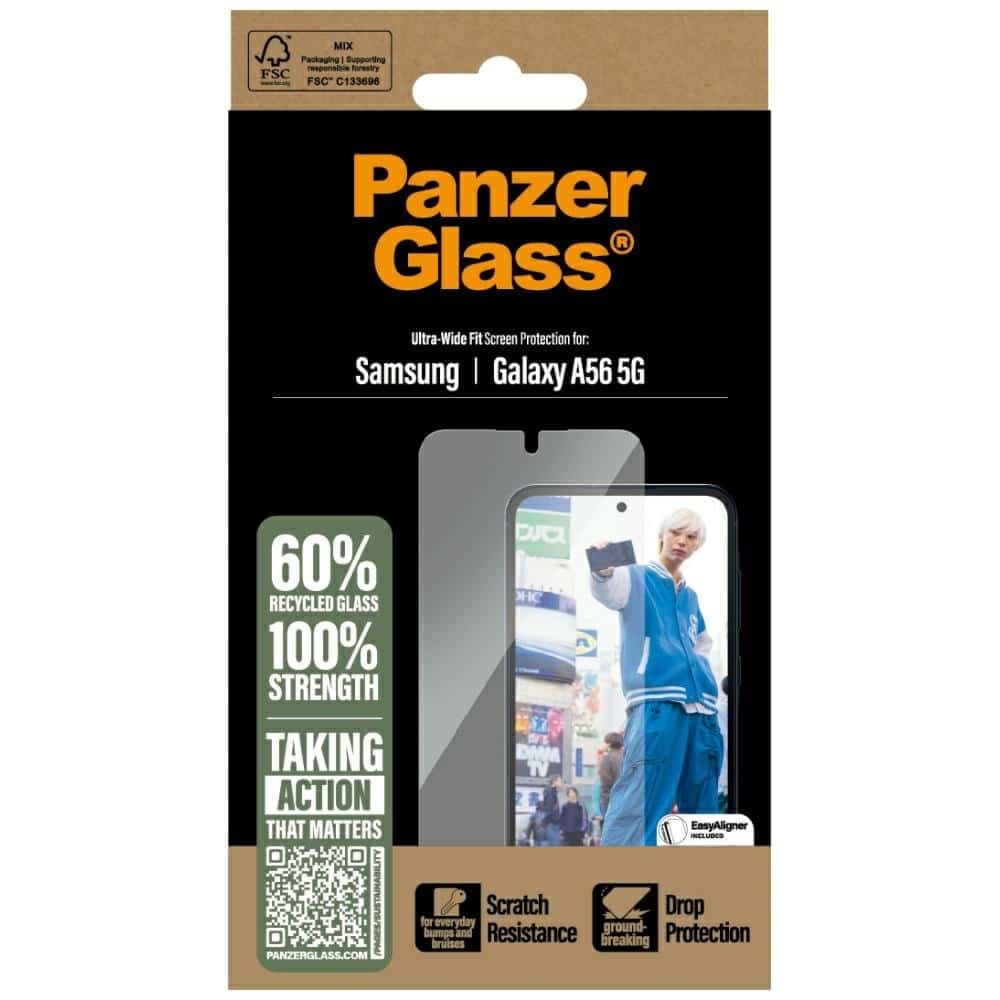 Panzerglass Ultra-Wide Fit Γυαλί Tempered Για Samsung Galaxy A56 5g 4