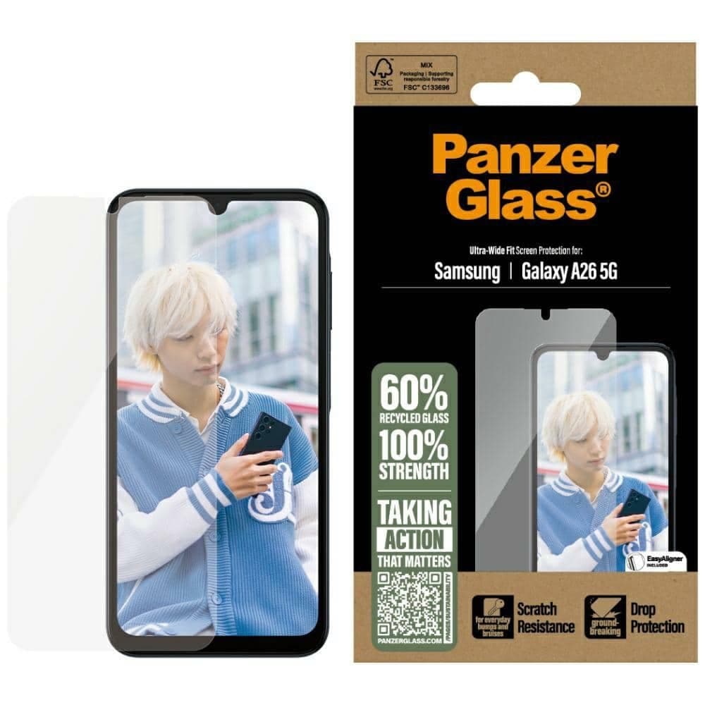 Θραυστό Γυαλί Panzerglass Ultra-Wide Fit Για Samsung Galaxy A26 5g