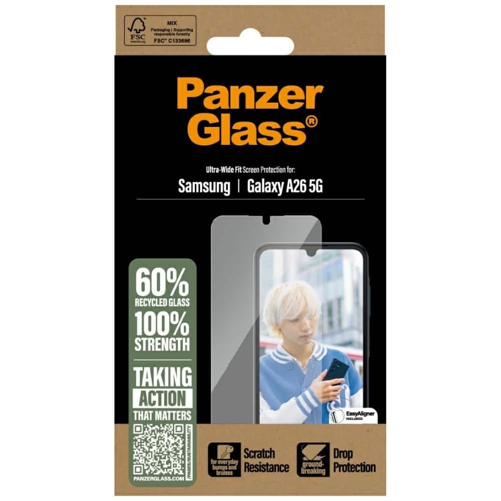 Θραυστό Γυαλί Panzerglass Ultra-Wide Fit Για Samsung Galaxy A26 5g 4