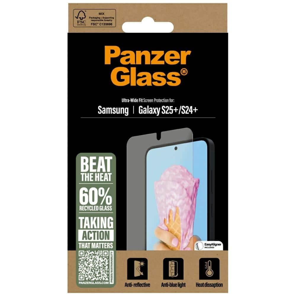 Panzerglass All-In-One Ultra-Wide Fit Θωρακισμένο Γυαλί Για Samsung Galaxy S25+ 4