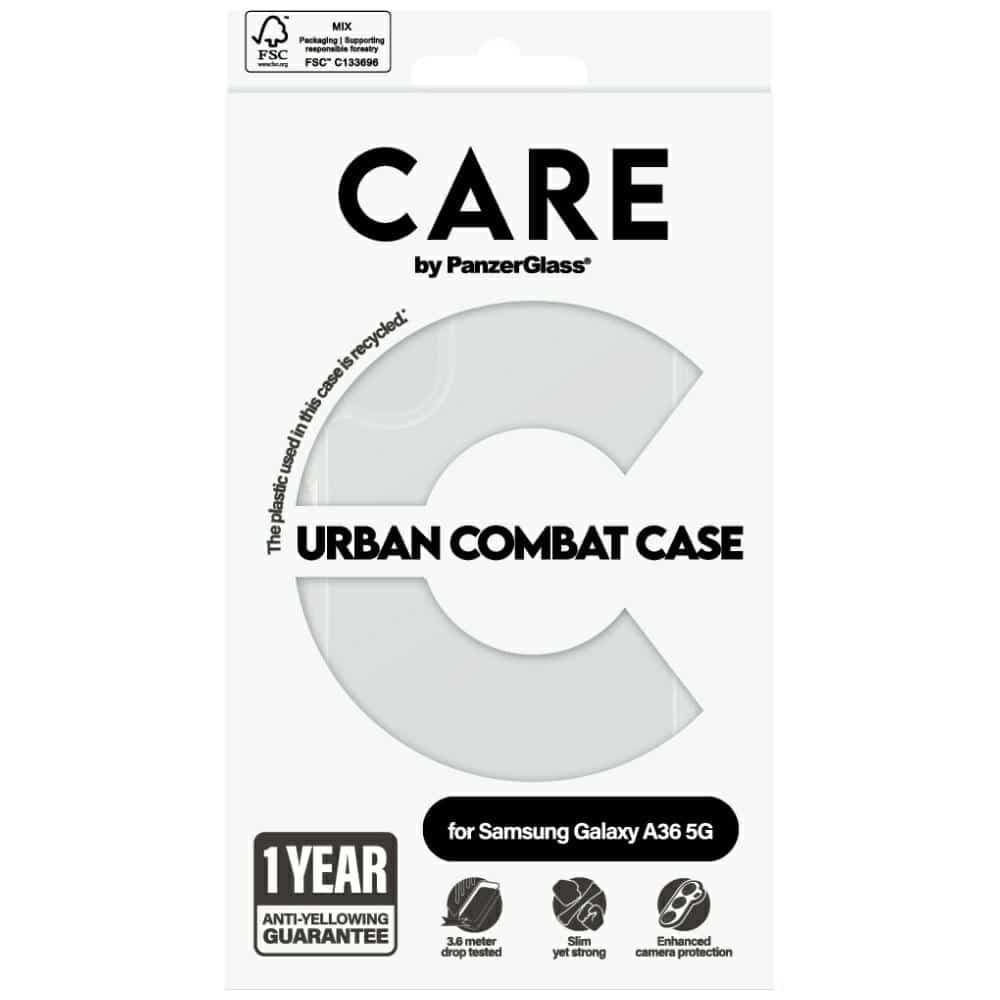 PanzerGlass Urban Combat - θήκη για Samsung Galaxy A36 - Διάφανο 4
