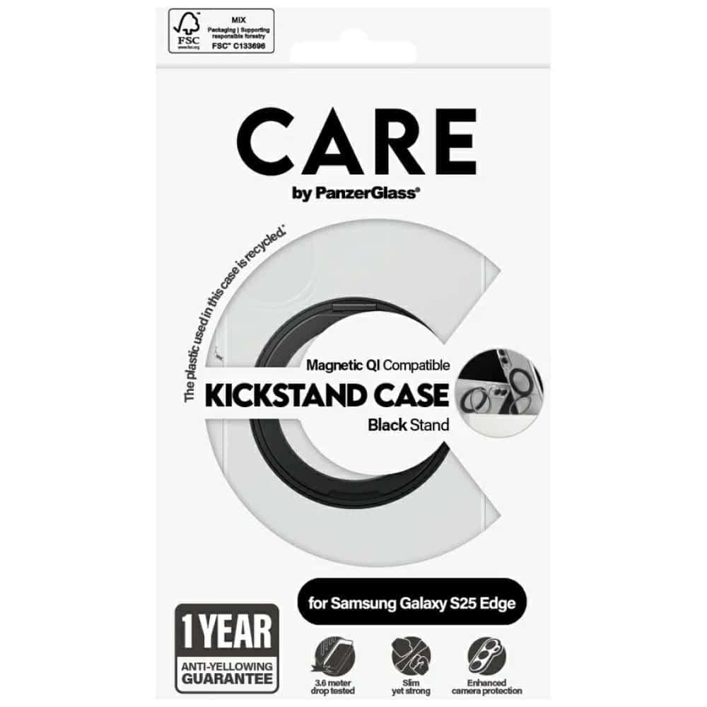 PanzerGlass CARE - θήκη για Samsung Galaxy S25 Edge - Διάφανο 4