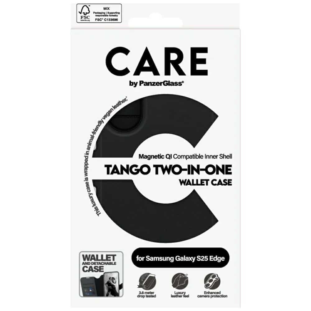 PanzerGlass CARE - θήκη για Samsung Galaxy S25 Edge - Μαύρο 5