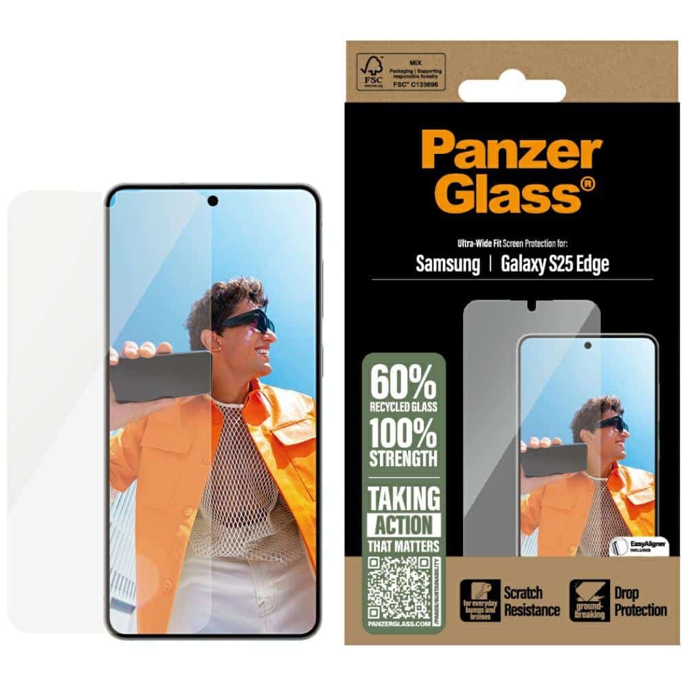 Θωρακισμένο Γυαλί Panzerglass Ultra-Wide Fit Για Samsung Galaxy S25 Edge