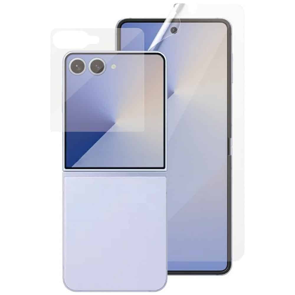 Σετ Προστασίας Panzerglass Flipfoldflex 2-In-1 Κλασικής Περικοπής Γυαλί + Υποαλλεργική Tpu Ταινία Για Samsung Galaxy Z Flip7 2
