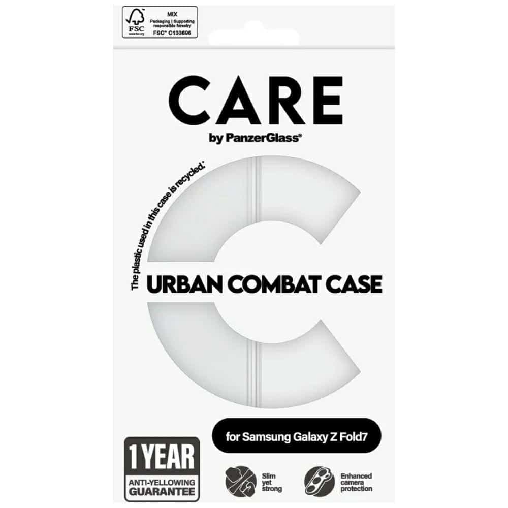 Case Care Από Panzerglass Για Samsung Galaxy Z Fold7 - Διαφανές 4