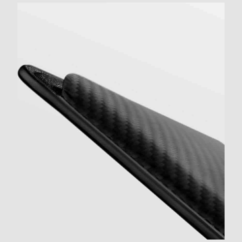 Μαγνητικό Πορτοφόλι Pitaka Woven Wallet Magsafe Για Τηλέφωνο Μαύρο Γκρι 11