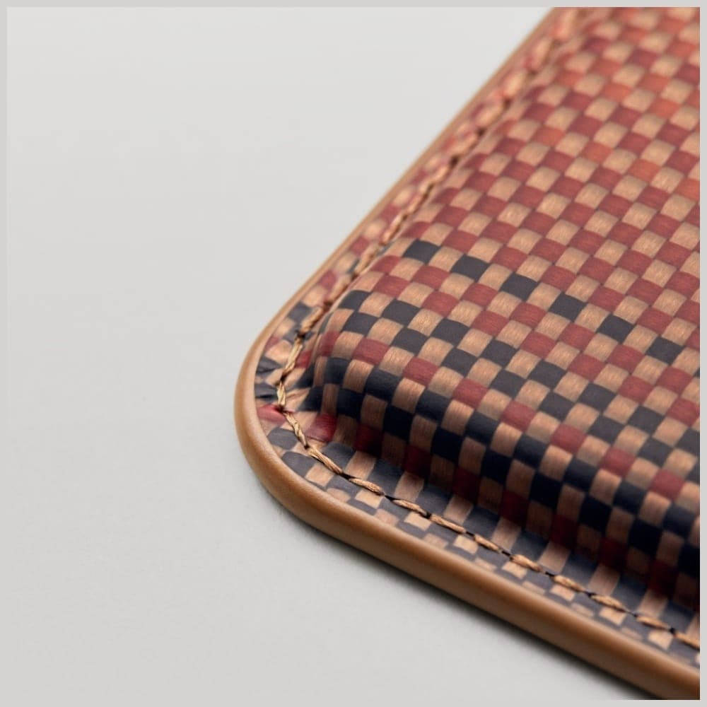 Μαγνητικό Πορτοφόλι Pitaka Woven Wallet Magsafe Για Τηλέφωνο Sunset 15