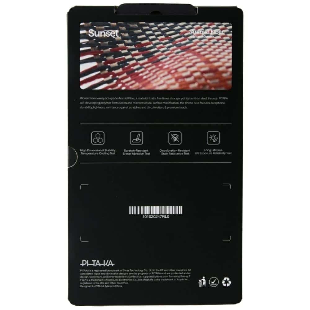 PITAKA Ultra-Slim - θήκη για Samsung Galaxy Z Flip7 - Πολύχρωμο 8
