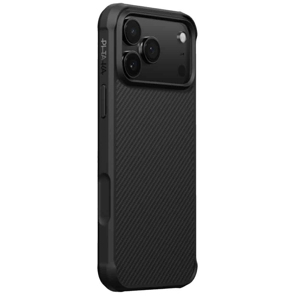 PITAKA Aramid ProGuard - θήκη για Apple iPhone 17 Pro Max - Μαύρο