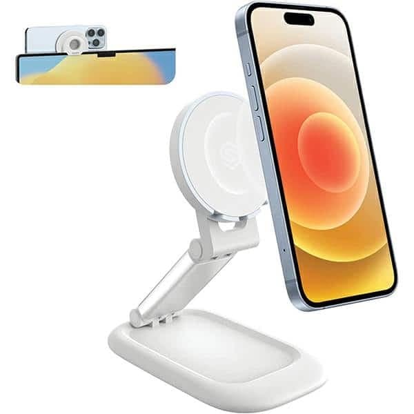 Sodi Bm-310 Μαγνητικός Φορτιστής Για iPhone Με Magsafe - Λευκός 4