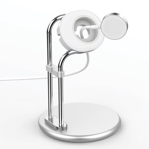 Sodi Stand Φόρτισης Apple Watch Saw-300 Ασημί 5