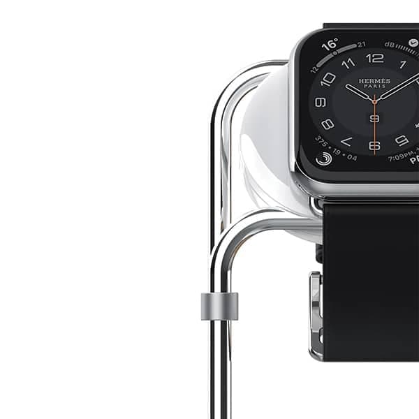 Sodi Stand Φόρτισης Apple Watch Saw-300 Ασημί 7