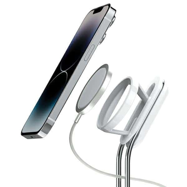 Βάση Τηλεφώνου Sodi Sim-300 Ασημί Με Magsafe 3