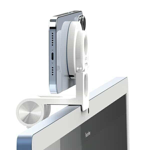 Sodi 3 Σε 1 Μαγνητικός Σταθμός Φόρτισης Για Imac Bm-330 Λευκό Magsafe 3
