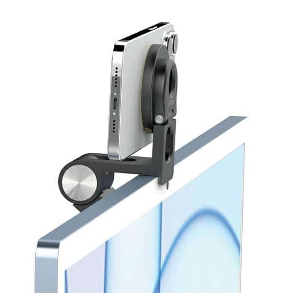 Sodi Bm-330 Μαύρος Μαγνητικός Βάση Φόρτισης 3 Σε 1 Για Imac Με Magsafe 3