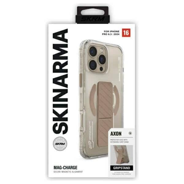 Skinarma Axon - θήκη για Apple iPhone 16 Pro - Χρυσό 5