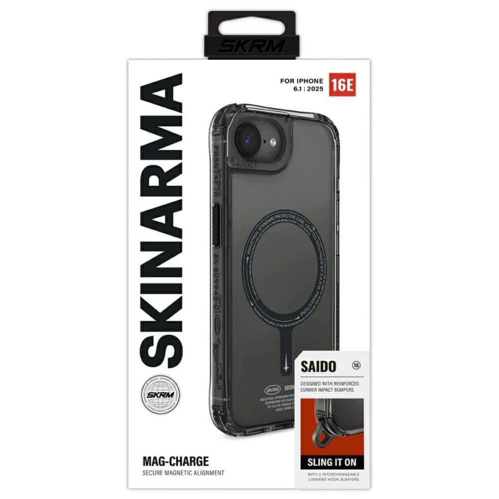 Skinarma Saido - θήκη για Apple iPhone 16e - Μαύρο 5