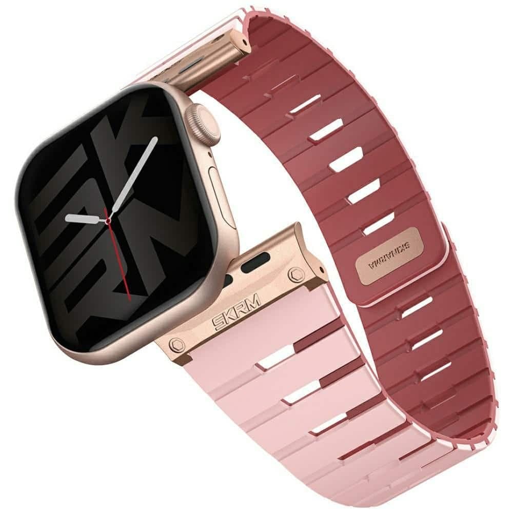 Skinarma Skinarma Gemini - θήκη για Apple Watch 42mm (1st gen) / 41mm 40mm Series 10 11 - Ροζ