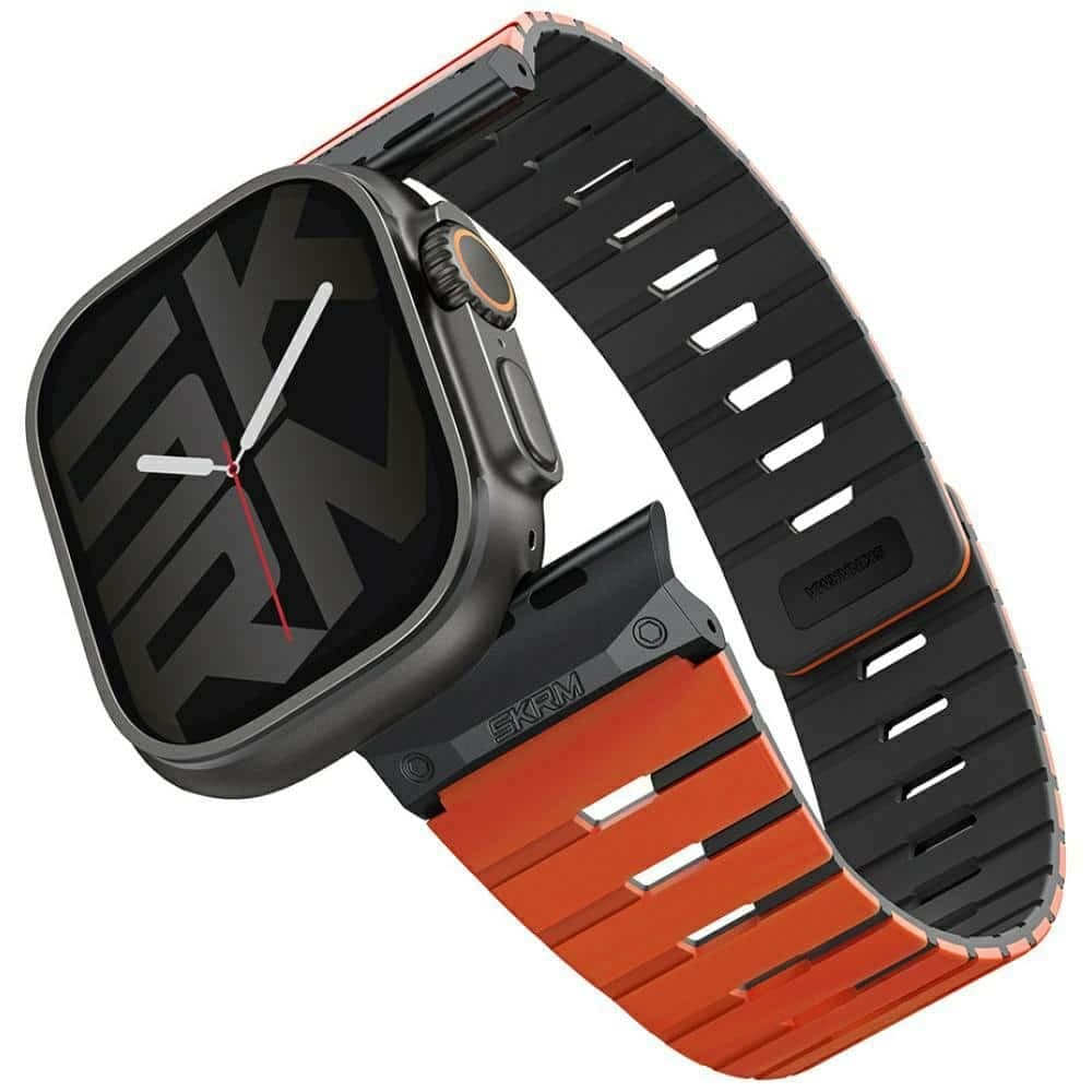 Skinarma Skinarma Gemini - θήκη για Apple Watch Series 10 / 11 Ultra 2 49mm 46mm 45mm 44mm - Πορτοκαλί