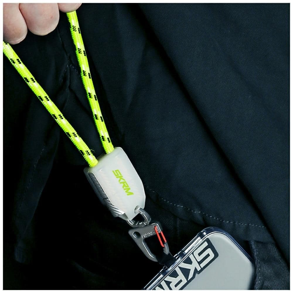 Universal 2in1 Λουράκι/Καλώδιο  Λαιμού Τηλεφώνου Skinarma Dyno Ve USB-C/usb-C Κόκκινη 2
