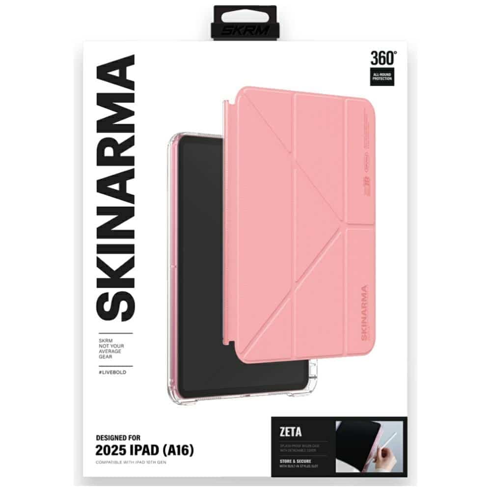 Skinarma Zeta - θήκη για Apple iPad (2025) / (2022) - Ροζ 8