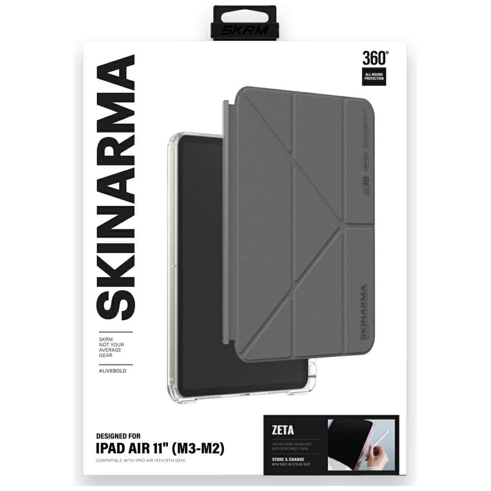 Skinarma Zeta - θήκη για Apple iPad Air 11 (2024) / (2025) - Γκρι 8