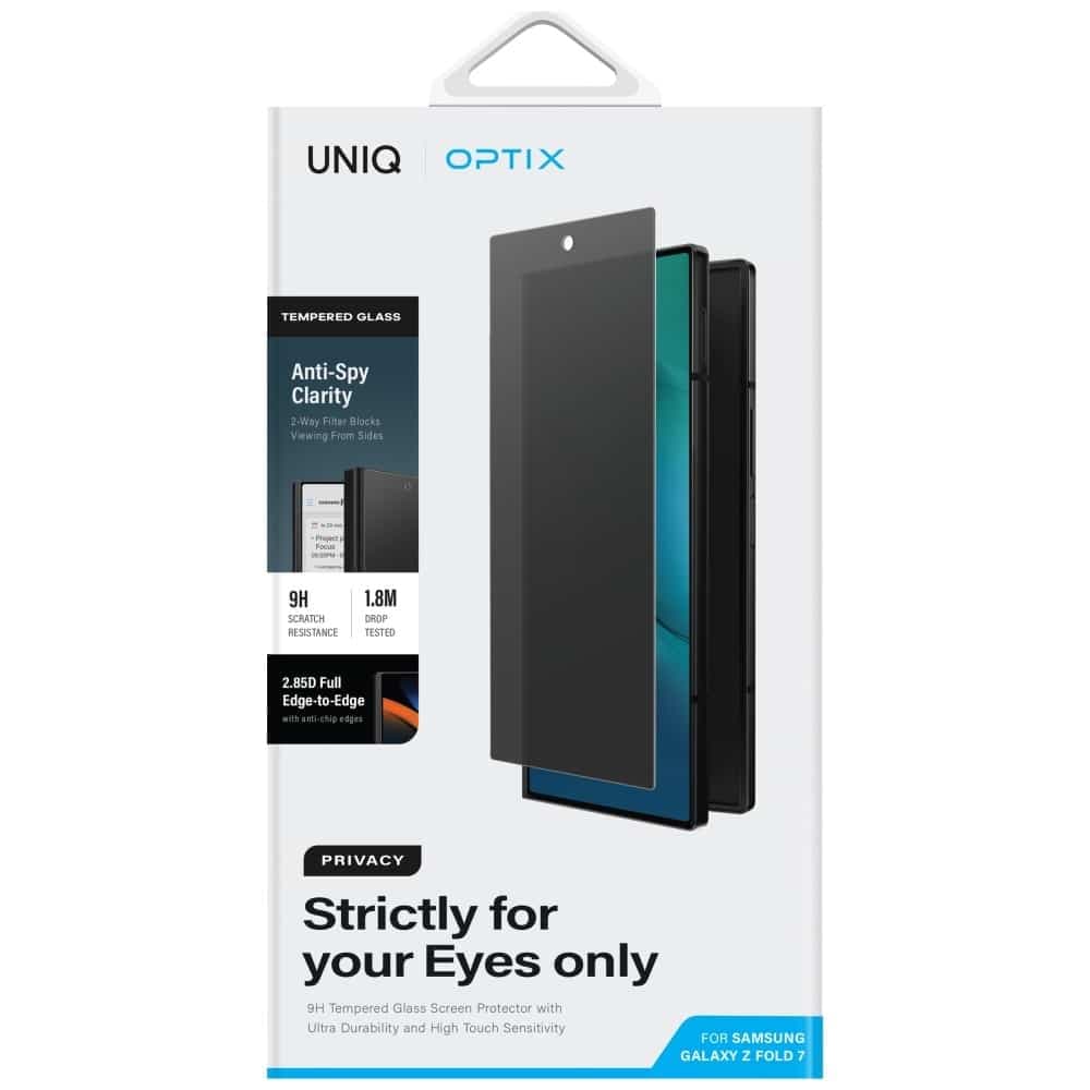Uniq Optix Privacy Privacy Tempered Glass για Samsung Galaxy Z Fold7 3