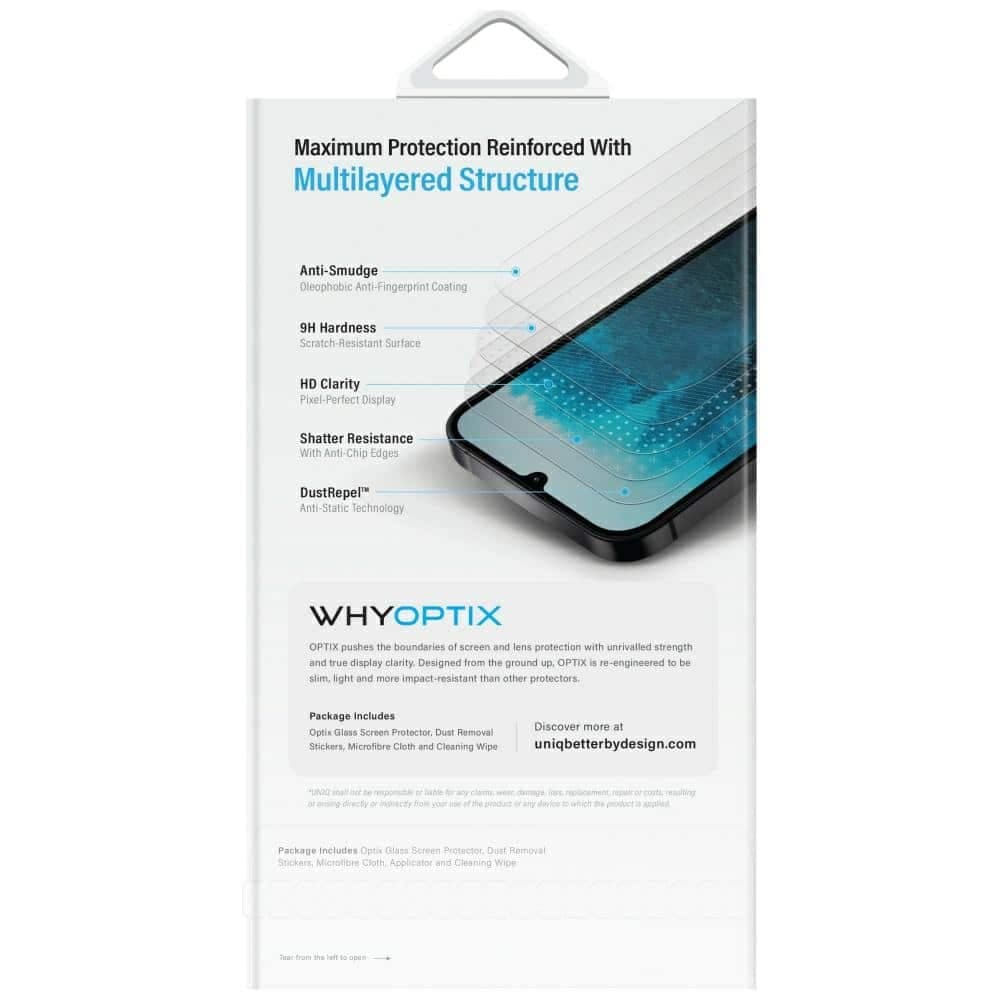 Uniq Optix Privacy Privacy Tempered Glass για Samsung Galaxy Z Fold7 4
