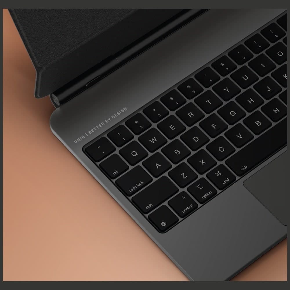 Case Uniq Venno Pro Magnetic Smart With Keyboard For iPad Pro 11" M4 (2024) Caramel 6