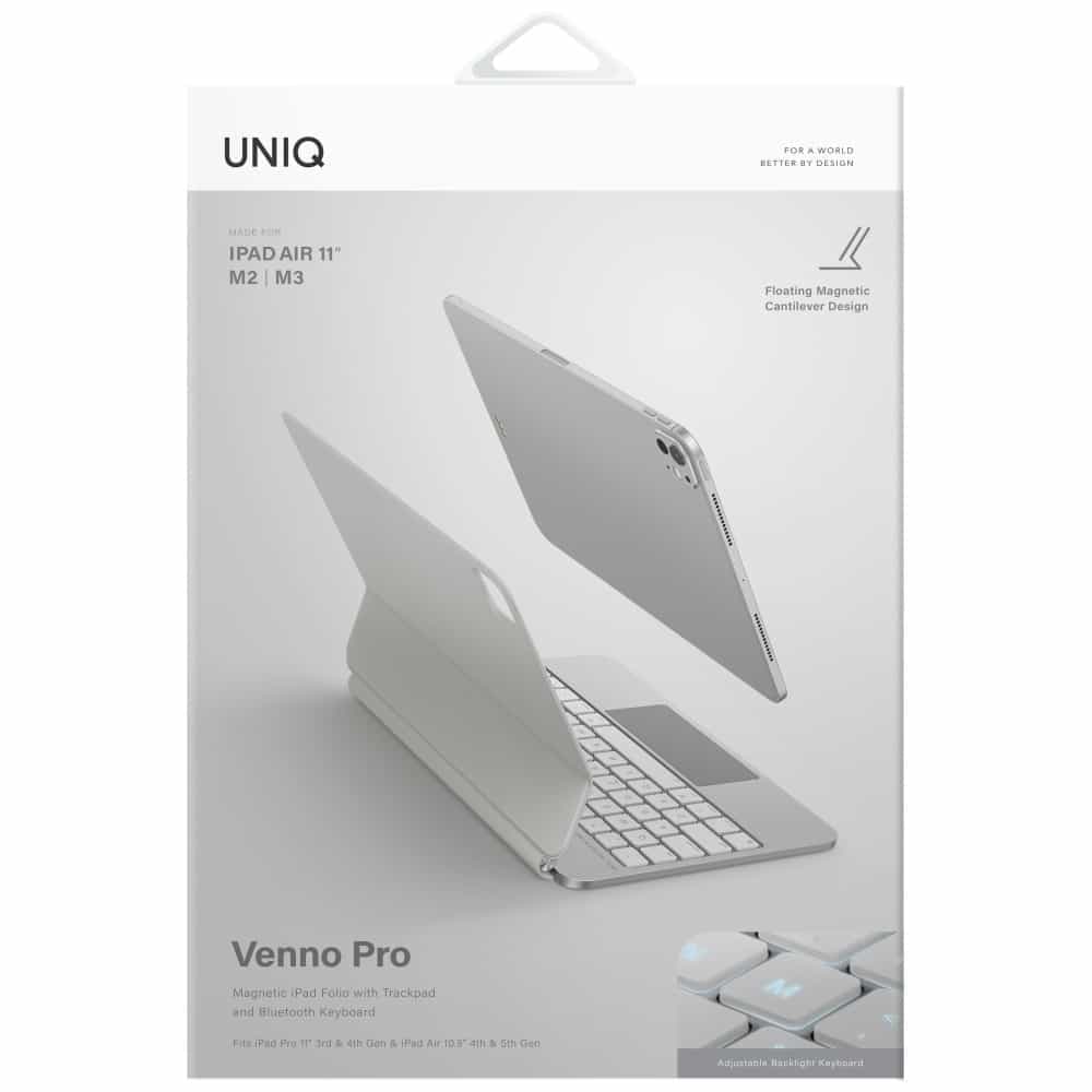 Case Uniq Venno Pro Magnetic Smart With Keyboard For iPad Air 11" (2024/25) | Air 10.9" (2022/20) Ca 8