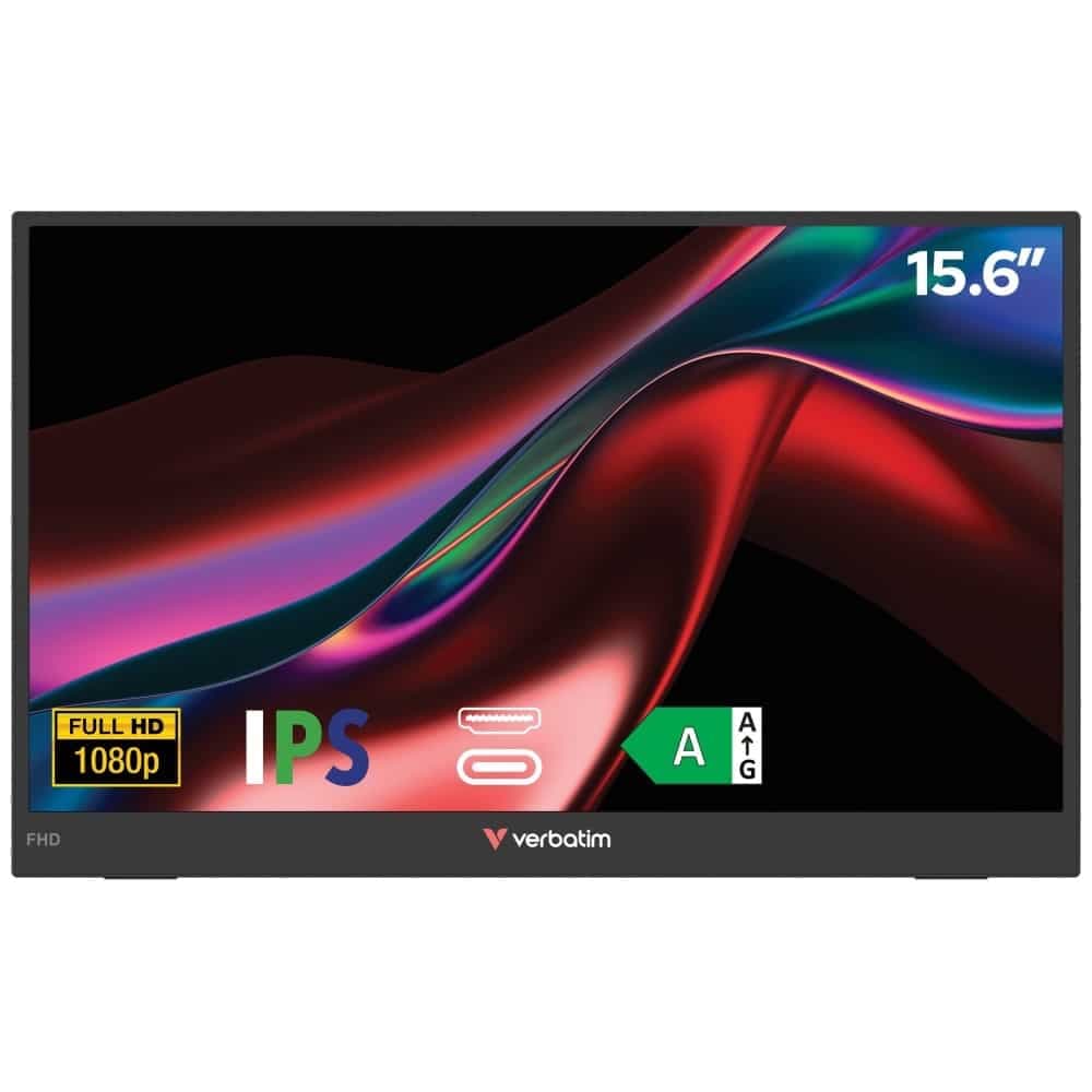 Φορητή Οθόνη Verbatim Light 15.6" Fhd Μαύρη 32401 2